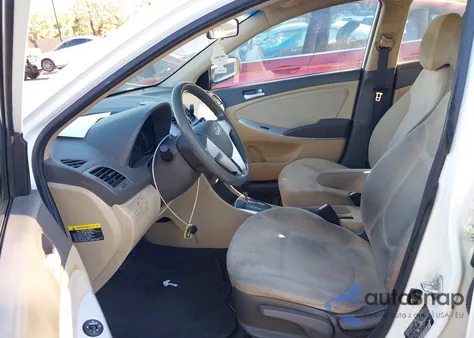 2012 Hyundai Accent Gls z USA, uszkodzony, nr VIN KMHCT4AE3CU217508